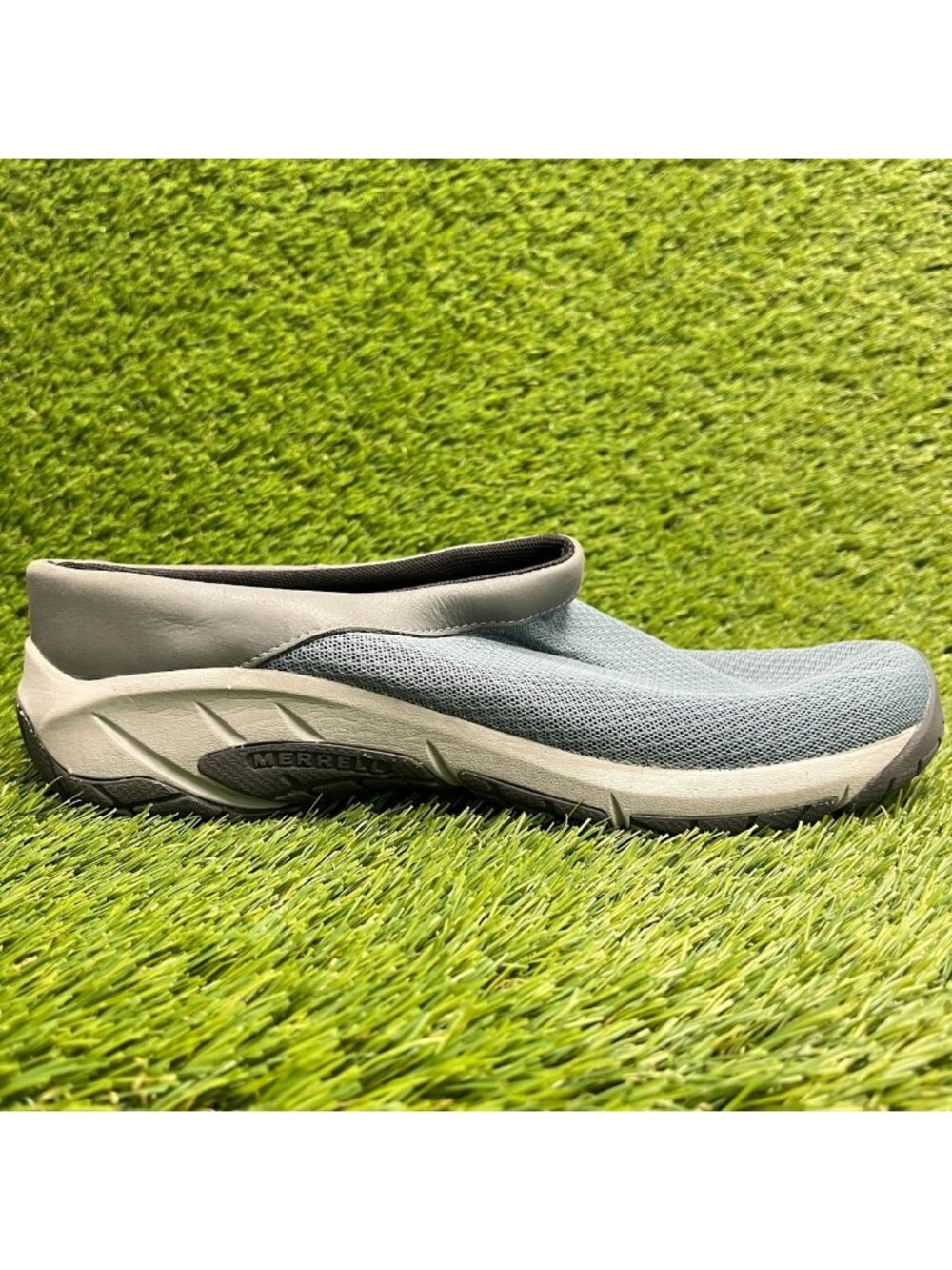 Merrell Encore Breeze 4 Womens Size 10.5 Blue Gray Casual Slip On Clog Shoes